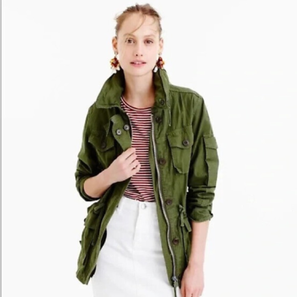 J Crew Women’s Military Field Jacket